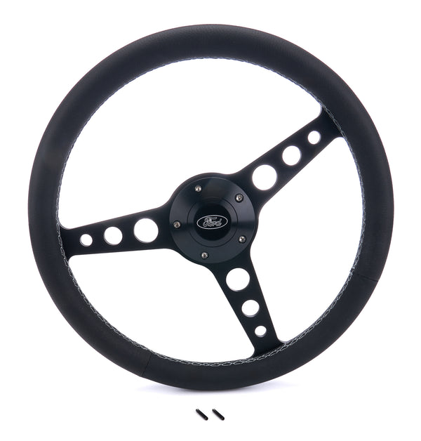 GRANT Billet Classic Series Black Wheel Ford Logo 9863
