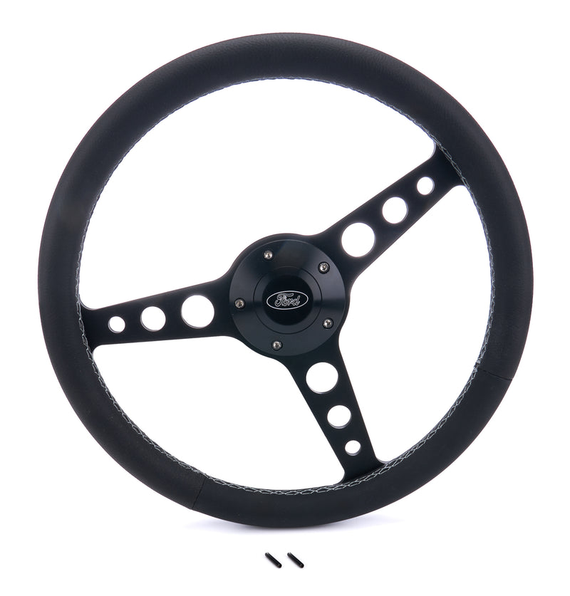 GRANT Billet Classic Series Black Wheel Ford Logo 9863