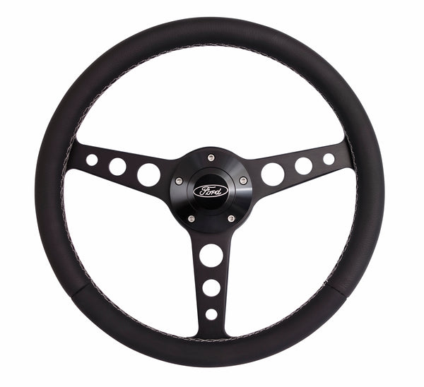 GRANT Classic Series Blk Wheel Ford Logo/Install Kit 1927