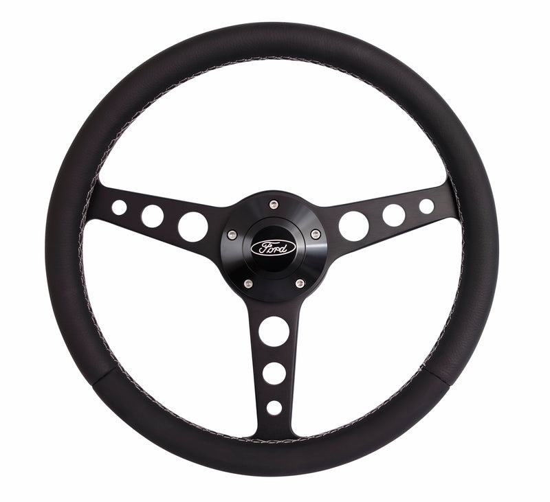 GRANT Classic Series Blk Wheel Ford Logo/Install Kit 1927