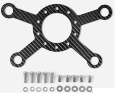 GRANT Carbon Fiber Plate w/4 Hole Switch 264