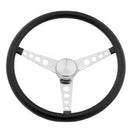 GRANT Classic 15in Black Vinyl Wheel - Chrome 3-Spoke 277