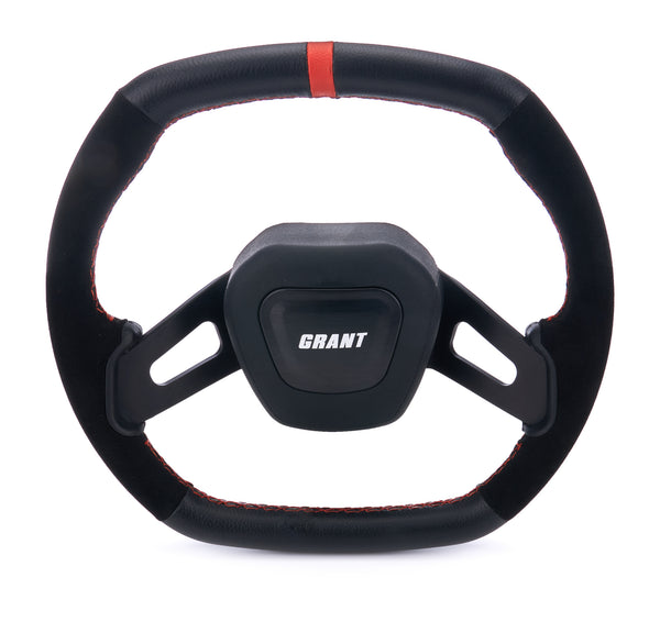 GRANT C8 Performance Steering Wheel Orange Center 686