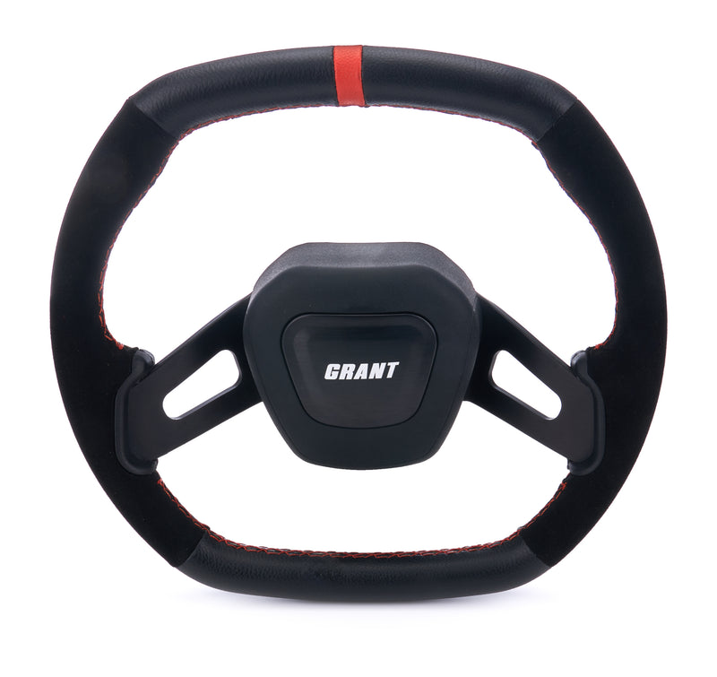 GRANT C8 Performance Steering Wheel Orange Center 686