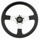 GRANT Steering Wheel Formula GT 12in 5-Bolt Sil/Blk 762