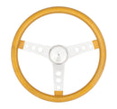 GRANT Steering Wheel Mtl Flake Gold/Spoke Chrm 15 8467