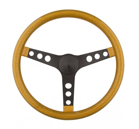 GRANT Steering Wheel Mtl Flake Gold/Spoke Blk 15 8477