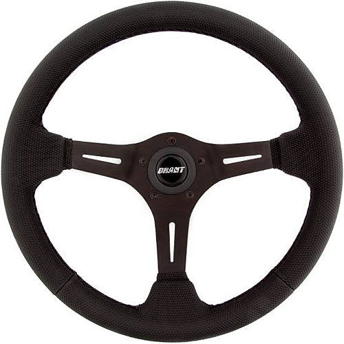GRANT Gripper Steering Wheel 13.75in Dia. 3.5in Dish 8512
