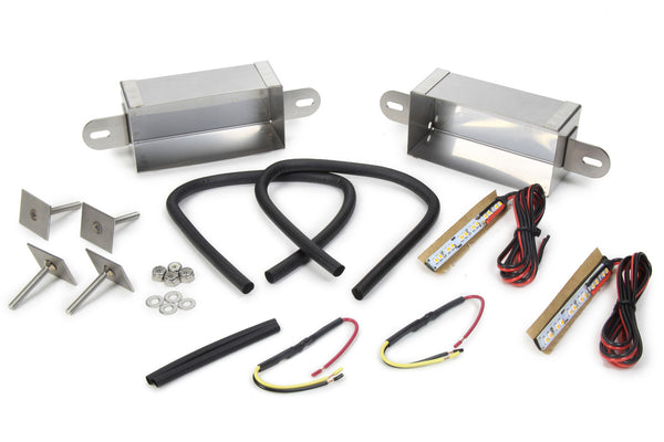 HAGAN STREET ROD NECESSITIES Replaced By Part #fm04LE DH-A-SGL ROW LED LIGHT B 4LEDHA