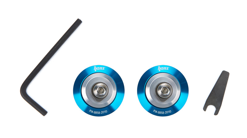 HANS Hans Post Anchor Kit Blue FIA 8859 AK113112B