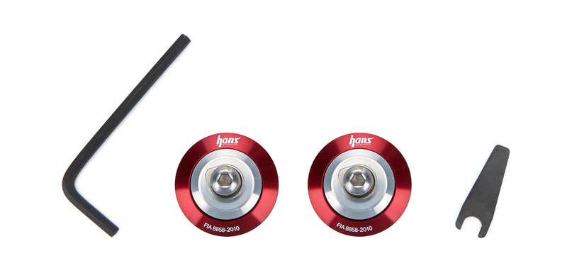 HANS Hans Post Anchor Kit Red FIA 8859 AK113112R