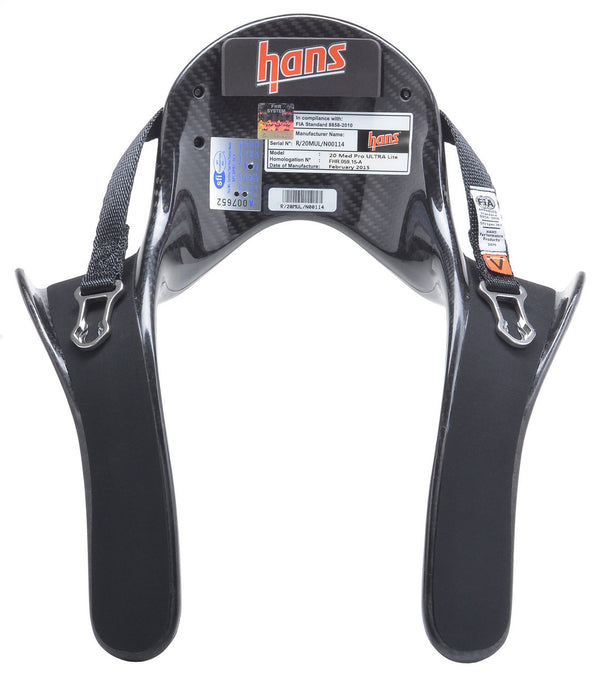 HANS Hans Pro Ultra LT 20deg Lrg PA FIA 8858 NAK142463FIA