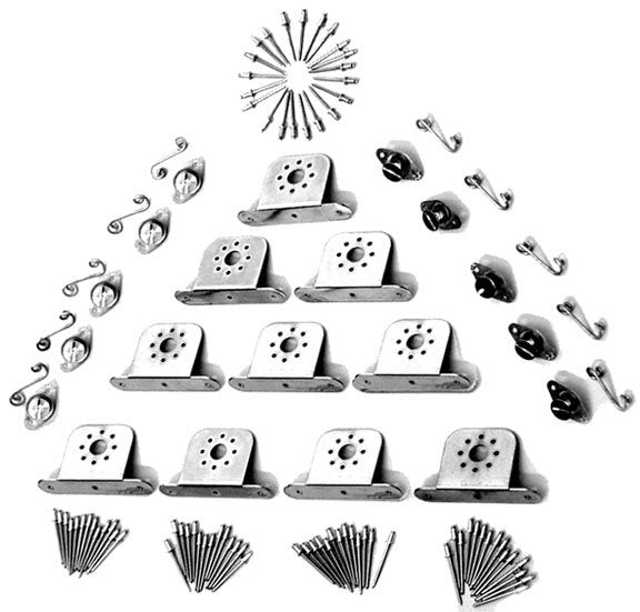 HARWOOD Hood Dzus-On Kit 192