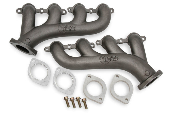 HOOKER Exhaust Manifold Set GM LS w/2.5in Outlet 8502HKR