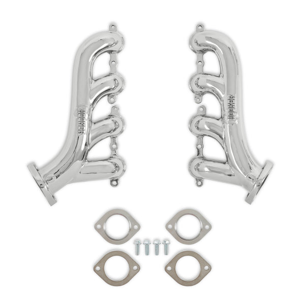 HOOKER Exhaust Manifold Set GM LS Swap Cast SS Polished 8503-1HKR