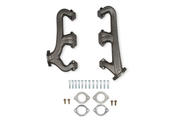 HOOKER SBC Exhaust Manifold Set 2.5in Outlet Cast Iron 8525HKR