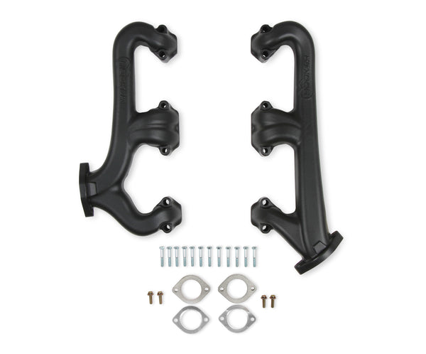 HOOKER Exhaust Manifold Set Cast Iron - SBC 2.5 Dia 8527-3HKR