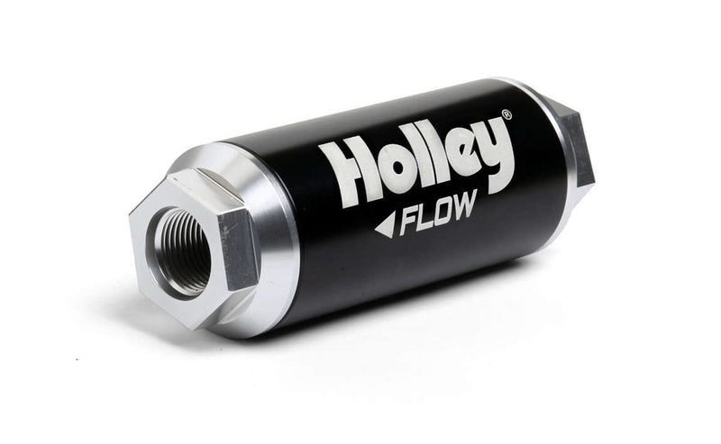 HOLLEY Billet 4500 Fuel Filter -12an 100-Micron 260GPH 162-572
