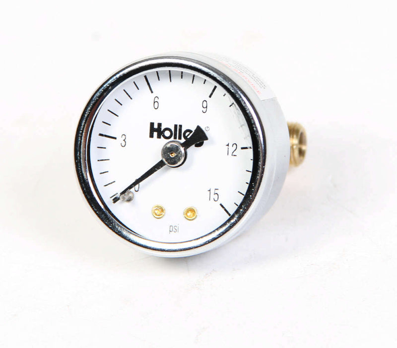 HOLLEY 0-15 Fuel Pressure Gauge 26-500