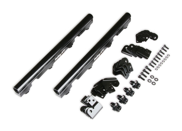HOLLEY Billet Fuel Rail Kit GM LS Trucks w/OE Intakes 534-244