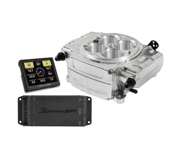 HOLLEY Sniper 2 EFI Kit Polished w/PDM 550-510-3PX