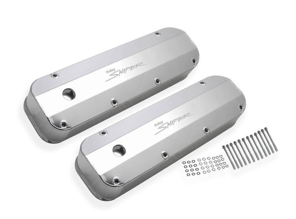 HOLLEY Sniper Fabricated Valve Covers BBF 429/460 Tall 890007