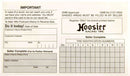 HOOSIER Hoosier Registration Card CIM200
