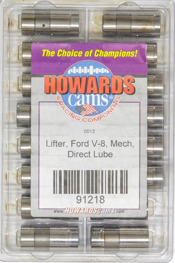HOWARDS RACING COMPONENTS Solid Lifters - Ford V8 Direct Lube 91218