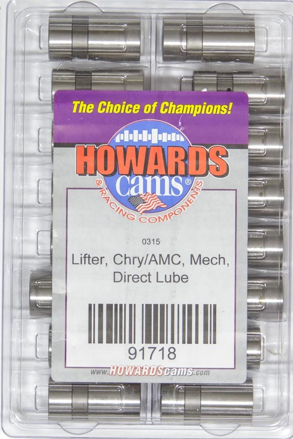 HOWARDS RACING COMPONENTS Solid Lifters - AMC / Mopar - Direct Lube 91718