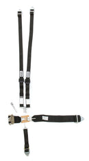 HOOKER HARNESS 5-Pt Harness HANS Alum. LL USD Ratchet Adj Black 52110