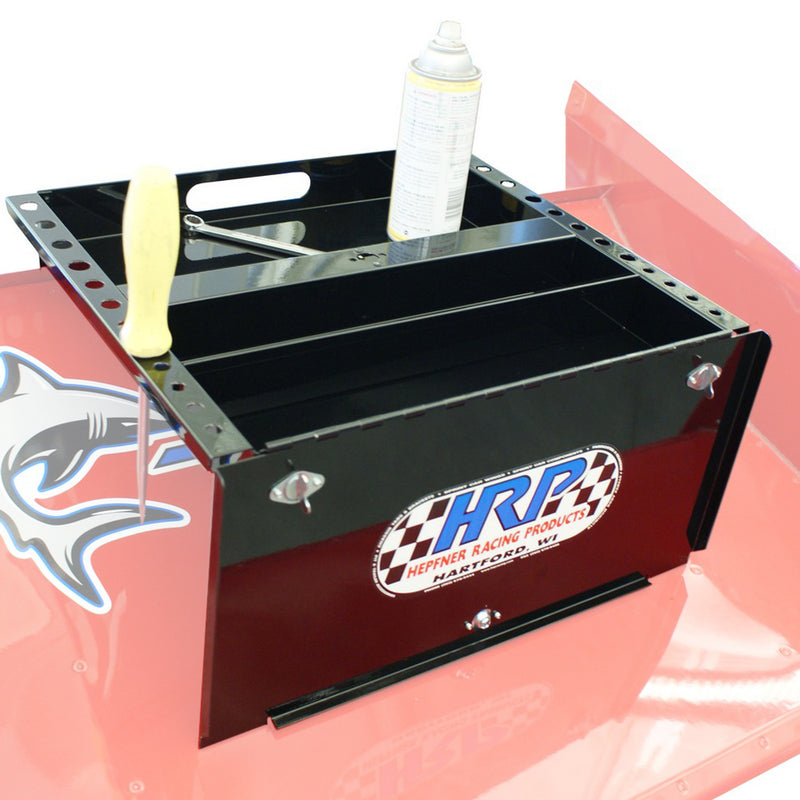 HEPFNER RACING PRODUCTS Nose Wing Tray Black HRP6009-BLK