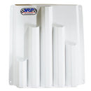HEPFNER RACING PRODUCTS Tie Wrap Holder 5 Spot White HRP6085-WHT