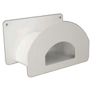 HEPFNER RACING PRODUCTS Air Hose Rack With Cubby White HRP6281-WHT