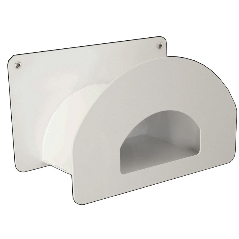 HEPFNER RACING PRODUCTS Air Hose Rack With Cubby White HRP6281-WHT