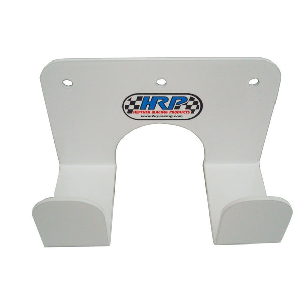 HEPFNER RACING PRODUCTS Broom Holder Small White HRP6393-WHT