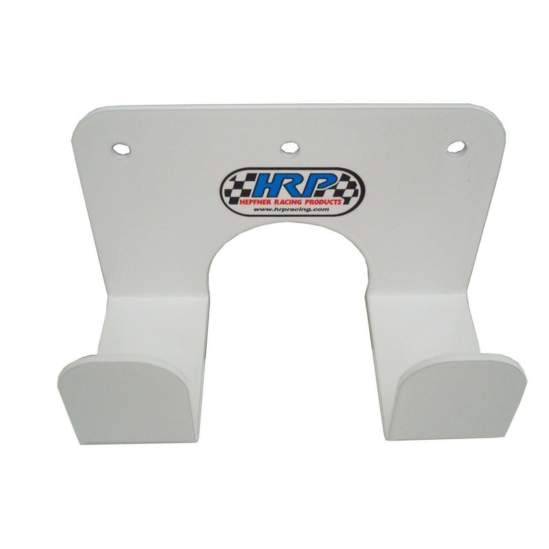 HEPFNER RACING PRODUCTS Broom Holder Small White HRP6393-WHT