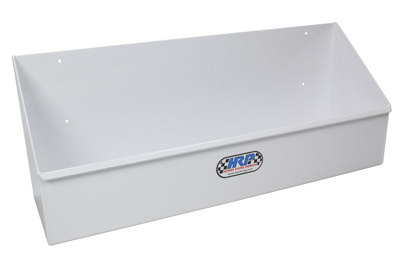 HEPFNER RACING PRODUCTS Gear Shelf Single Row Holds 10 Cases White HRP6518-WHT
