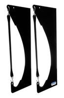 HEPFNER RACING PRODUCTS Nose Wing Mount Sprint- 24 x 36 Sprint Wing Ver HRP6553-BLK