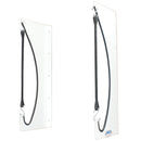 HEPFNER RACING PRODUCTS Nose Wing Mount for Trailer White HRP6553-WHT