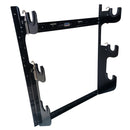 HEPFNER RACING PRODUCTS Axle Rack Wall Mount 1 Rear and 2 Fronts Blk HRP6776-BLK