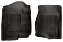 HUSKY LINERS GM X-Act Contour Floor Liners Front Black 53101