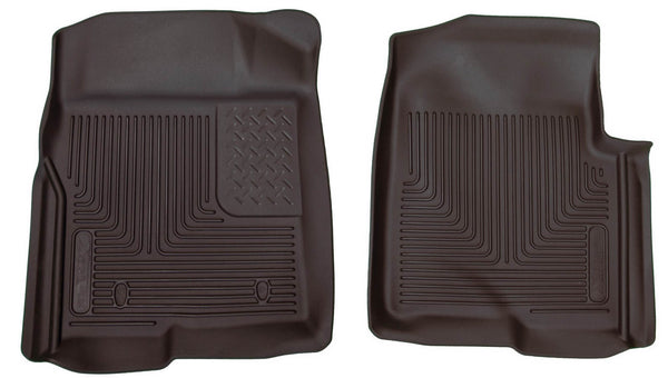 HUSKY LINERS Ford X-Act Contour Floor Liners Front Black 53311