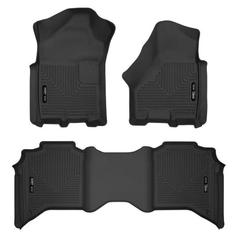 HUSKY LINERS Front & 2nd Seat Floor L iners 53638