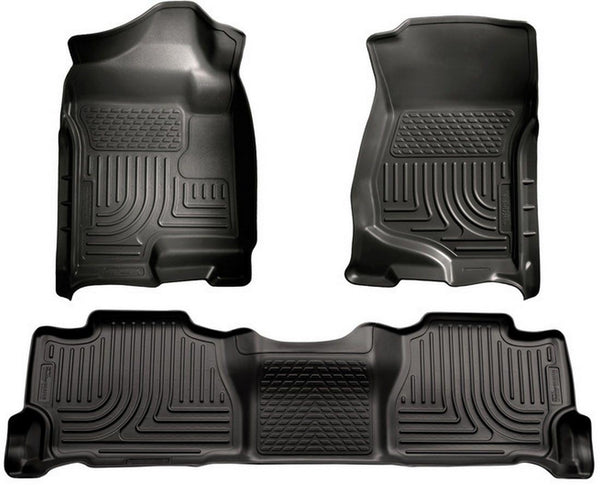 HUSKY LINERS 07-14 Suburban Floor Liners Black 98261