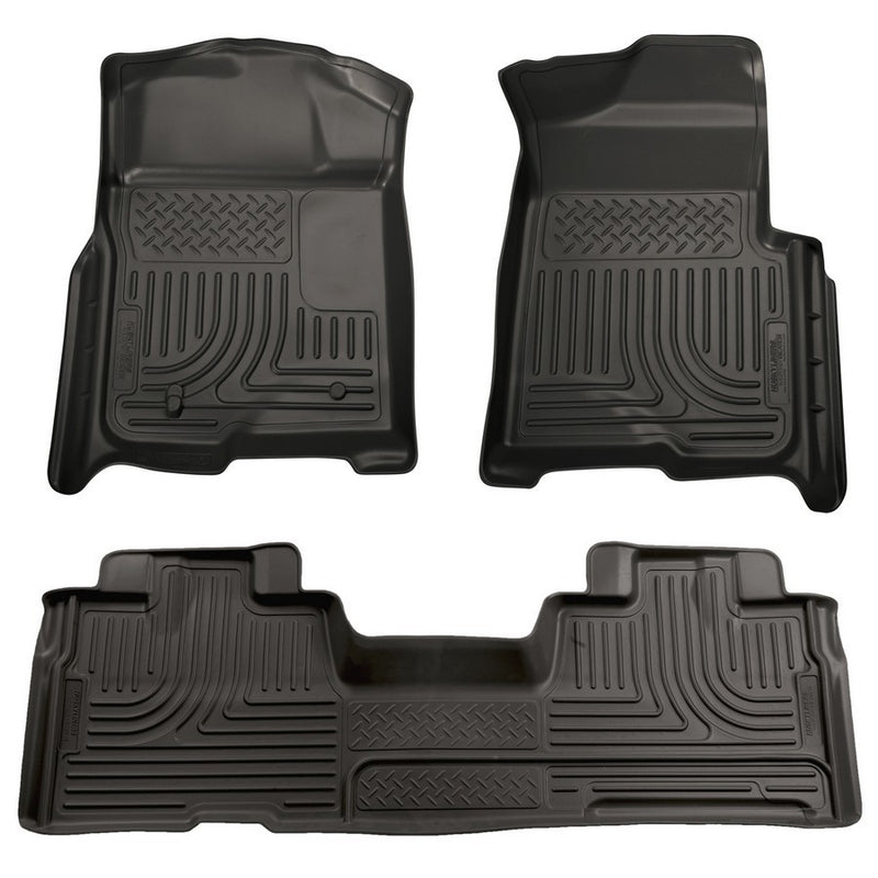 HUSKY LINERS 09- F150 Super Cab Front 2nd Seat Liners 98341