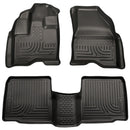 HUSKY LINERS 10- Ford Taurus Front/ 2nd Floor Liners Black 98701
