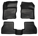 HUSKY LINERS 12- Ford Focus Front/ 2nd Floor Liners Black 98771