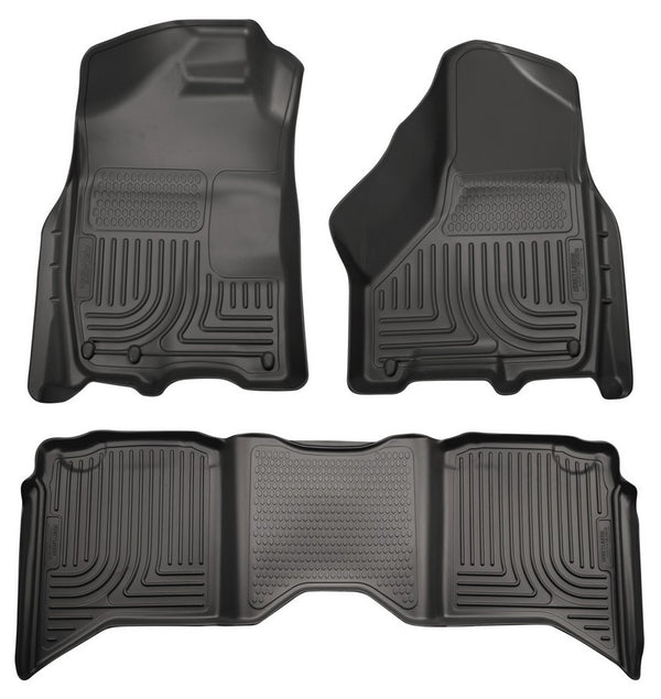 HUSKY LINERS 09- Ram 1500 Crew Cab Front/2nd Seat Liners 99001