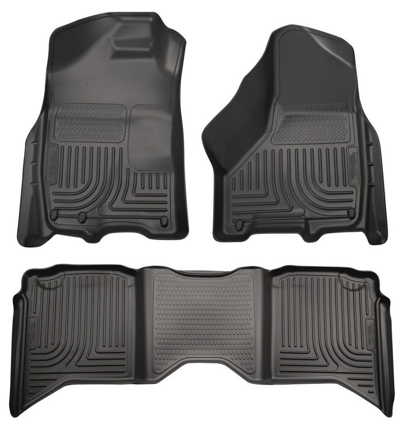 HUSKY LINERS 09- Ram 1500 Crew Cab Front/2nd Seat Liners 99001