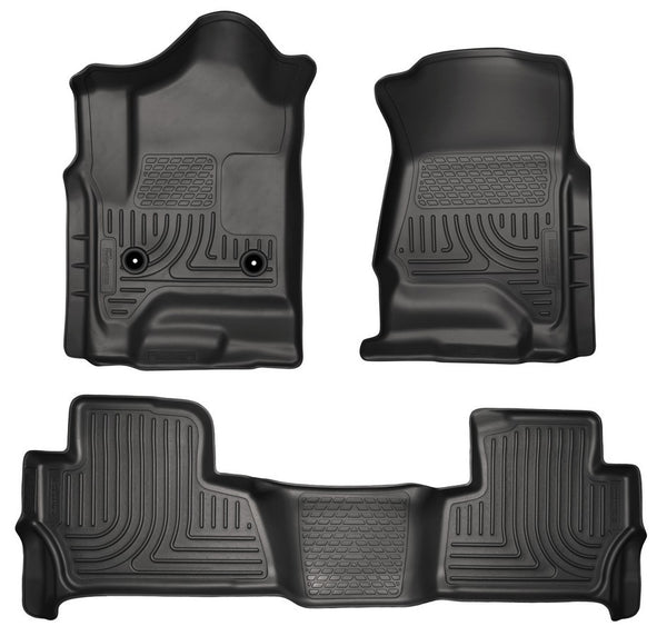 HUSKY LINERS 15- Tahoe Floor Liners Black 99201